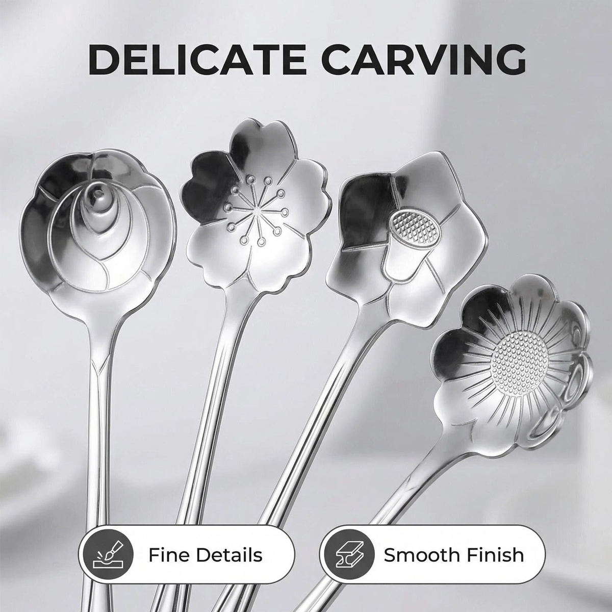 10-Pack Stainless Steel Small  - Tea Coffee Utensils reseña y precio
