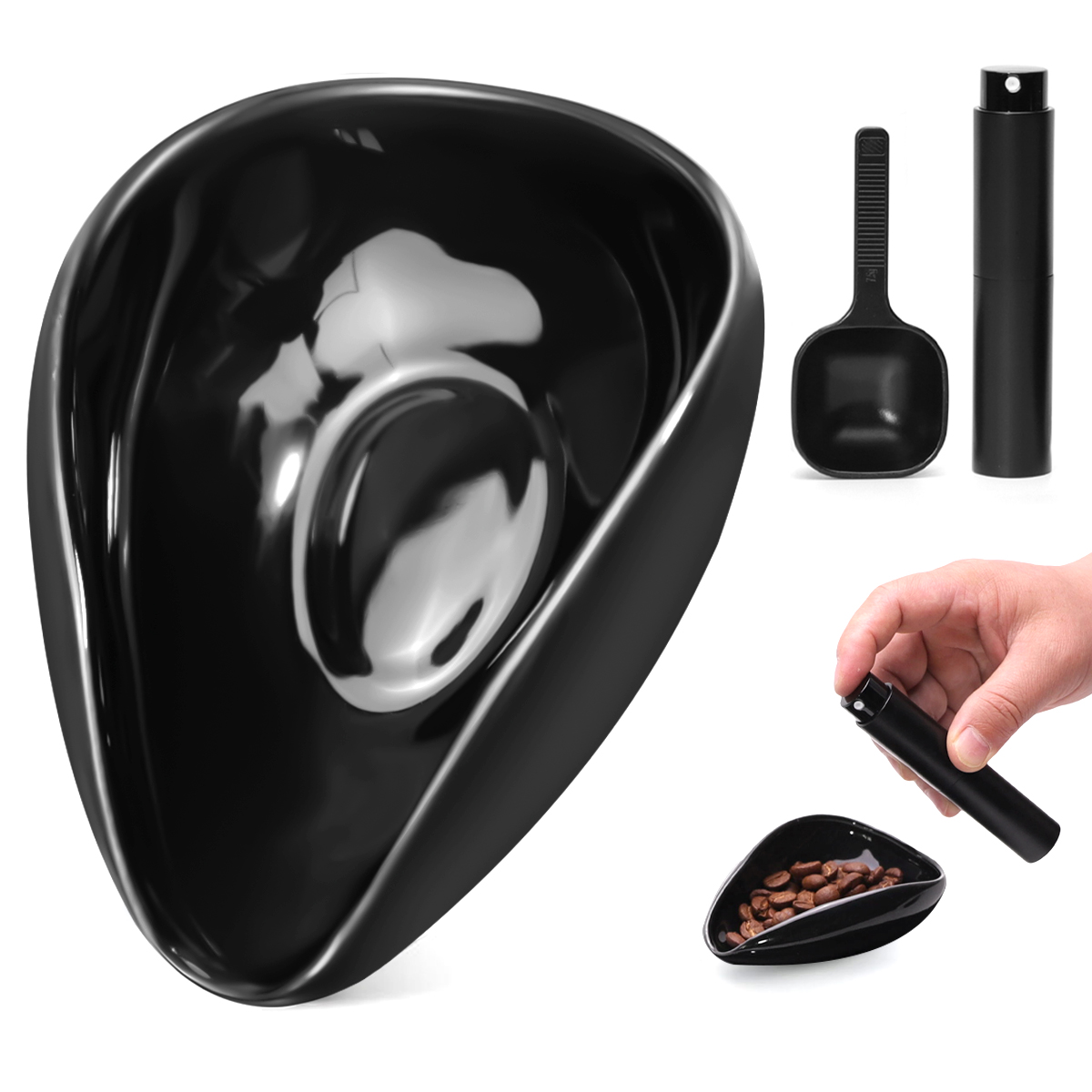 Leeseph Coffee Bean Dosing Cup - Tea Coffee Pot Set reseña y precio
