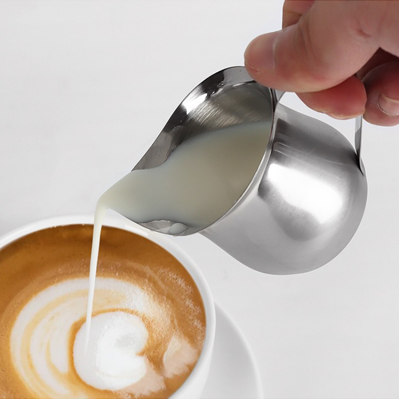 2/3/5/7oz Coffee Milk Frothing - Barista Milk Jug reseña y precio