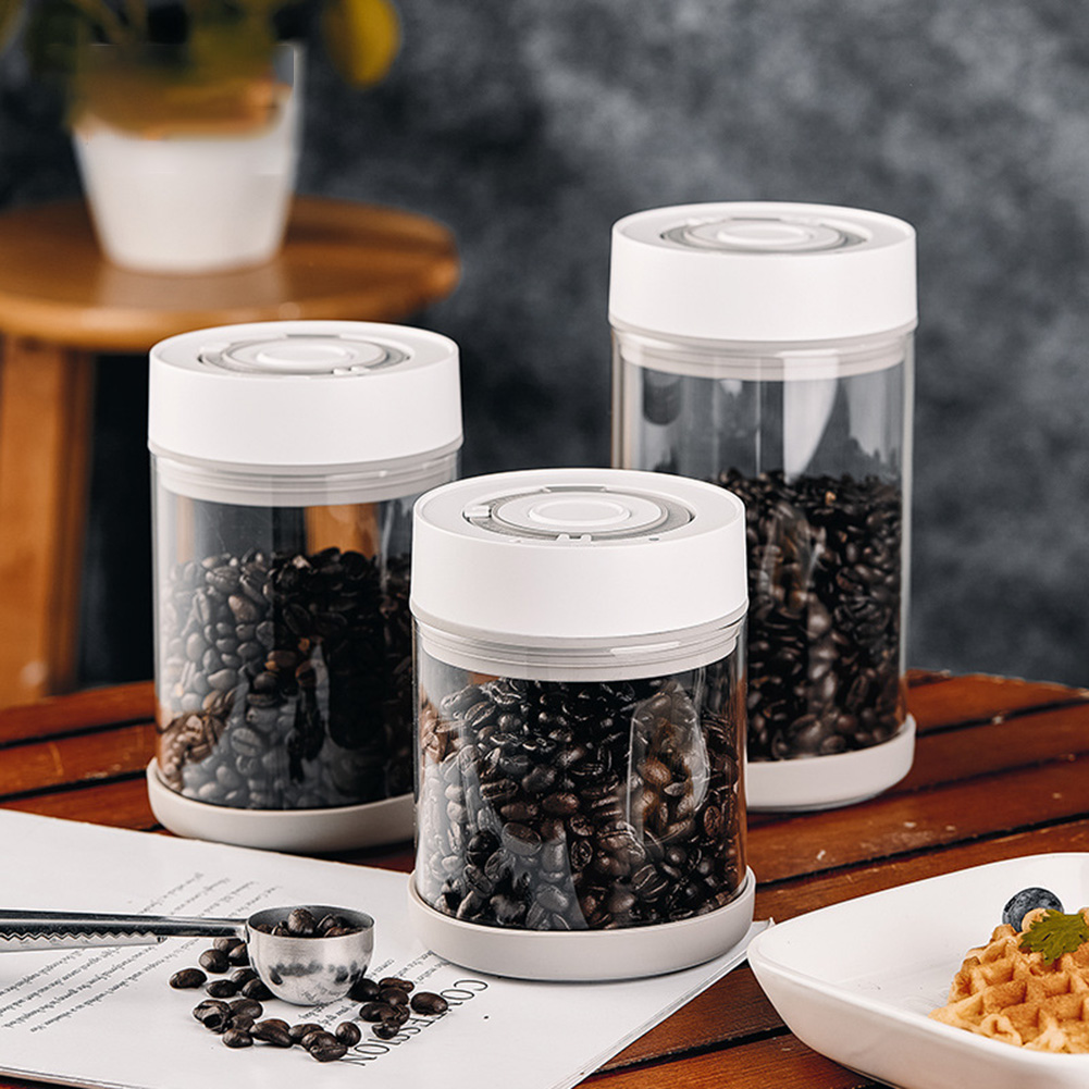 Kitchen Moisture-proof Glass C - Coffee Tea And Bean reseña y precio