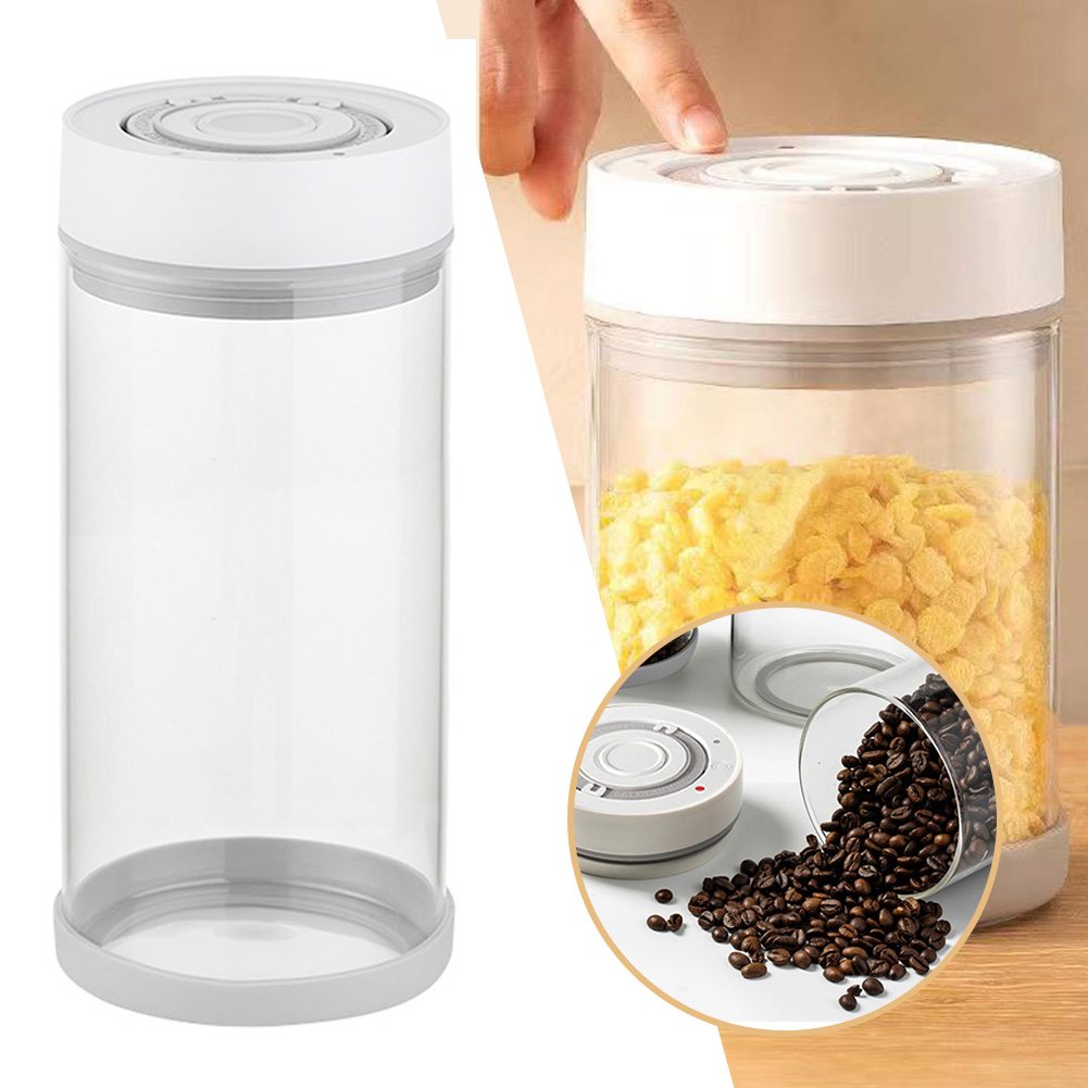 Kitchen Moisture-proof Glass C - Coffee Tea And Bean reseña y precio