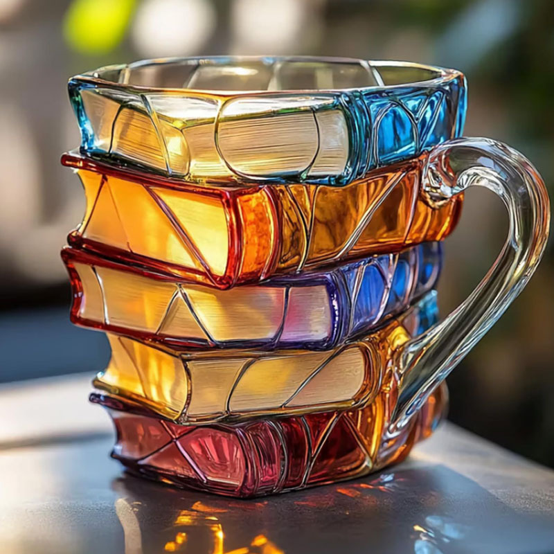 Book Coffee Mug Cappuccino col - Coffee Tea Library reseña y precio