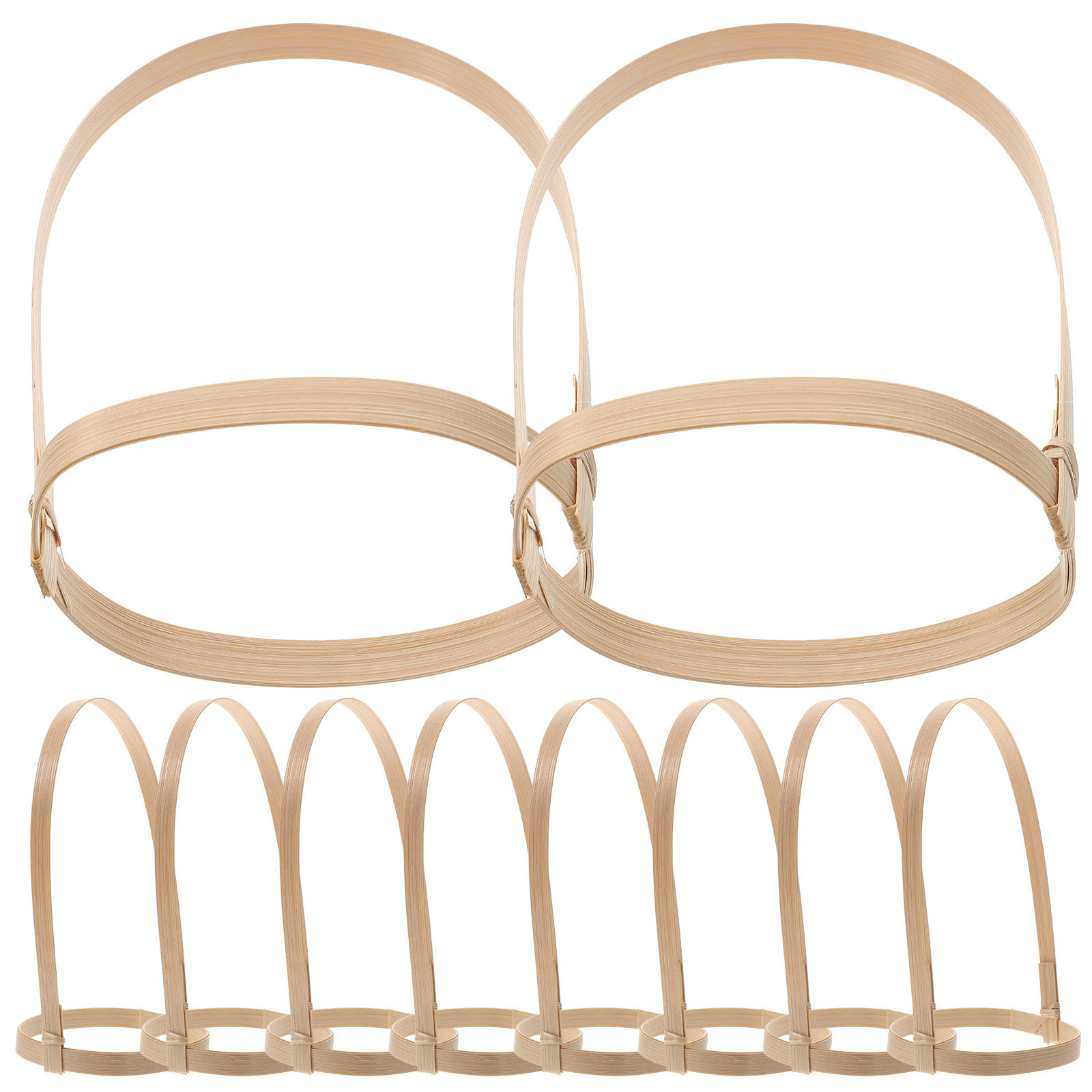 10Pcs Bamboo Drink Carrier Cof - Coffee Tea Holders reseña y precio
