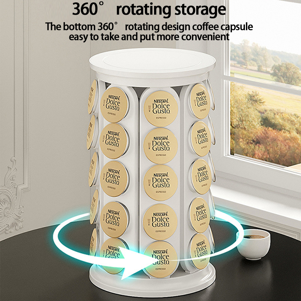 Coffee Capsule Holder 360-degr - Coffee Capsule Holder reseña y precio
