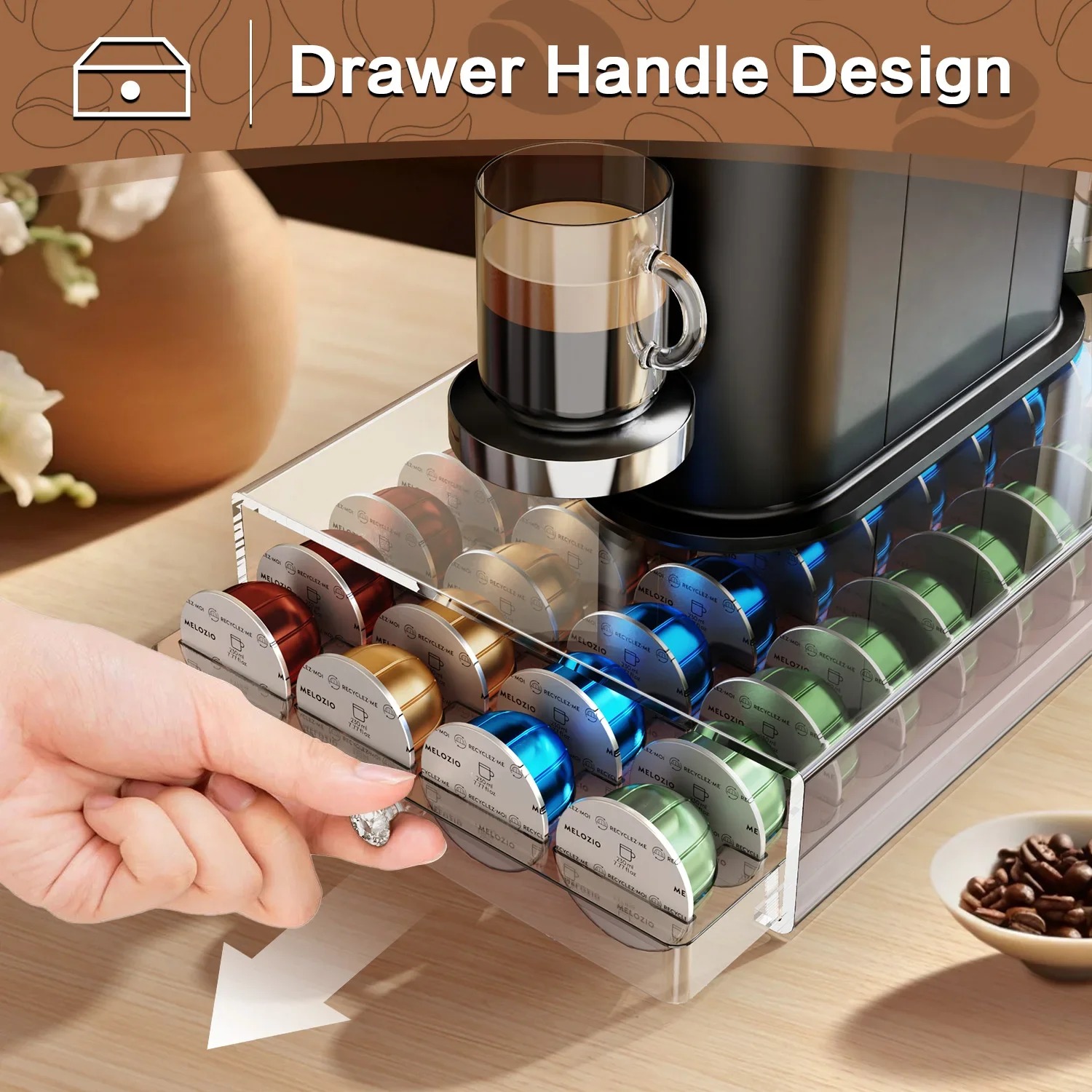 40Pcs Coffee Capsule Pod Holde - Coffee Capsule Holder reseña y precio