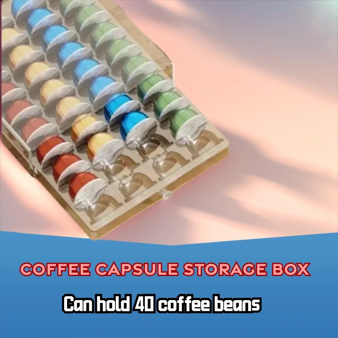 40Pcs Coffee Capsule Pod Holde - Coffee Capsule Holder reseña y precio