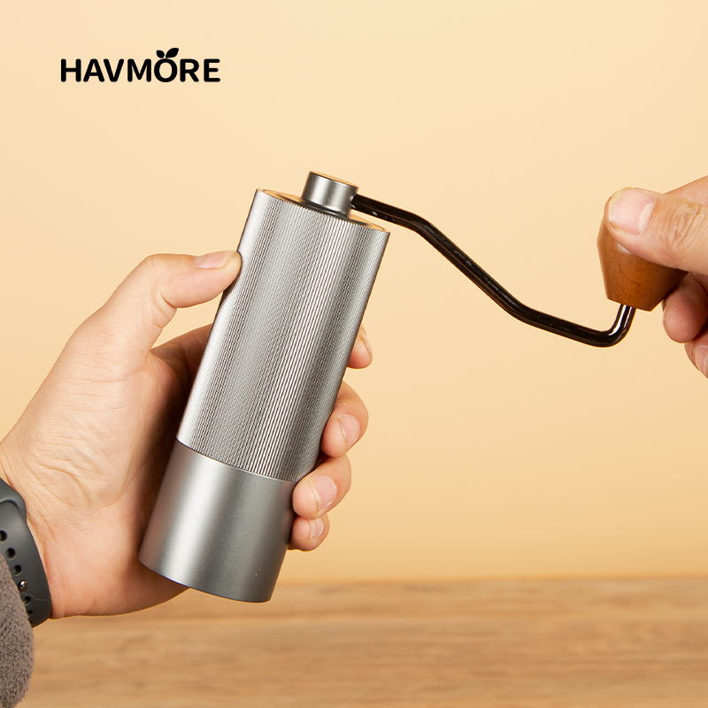 Manual Coffee Grinder 304 Stai - Burr Hand Grinder reseña y precio