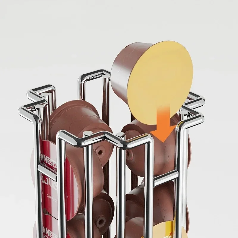 JUSTINLAU Coffee Capsule Displ - Coffee Capsule Holder reseña y precio