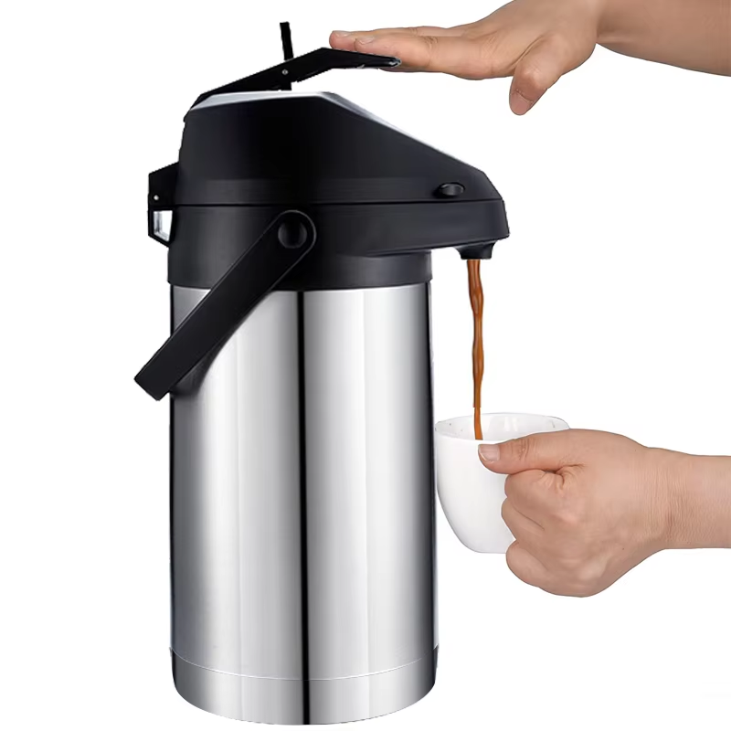 Stainless Steel Airpot Dispens - Coffee Tea Urn reseña y precio