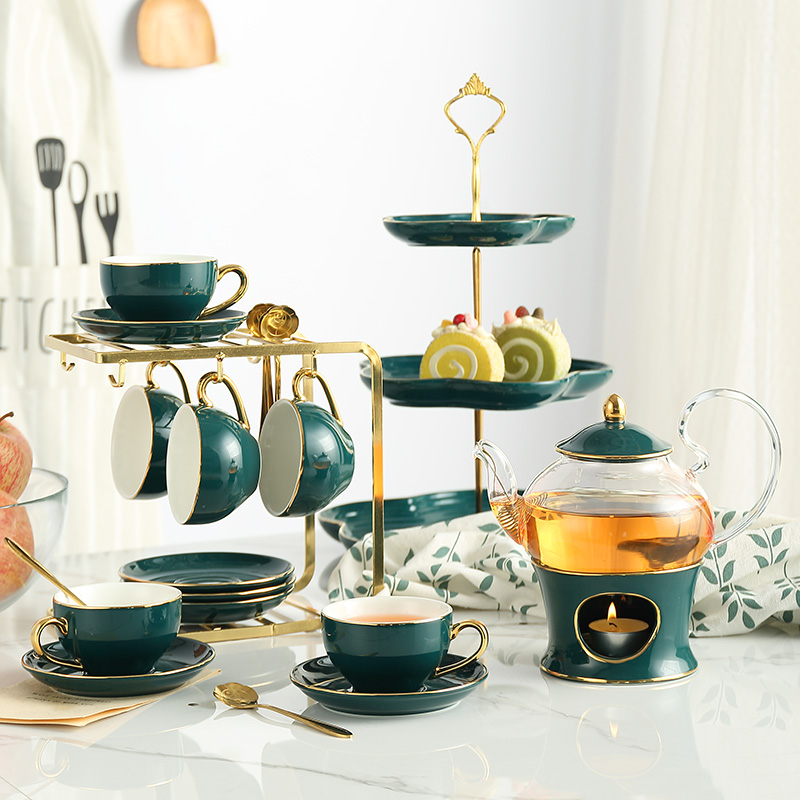 Nordic Ceramic Tea Set Porcela - Tea Coffee Pot Set reseña y precio