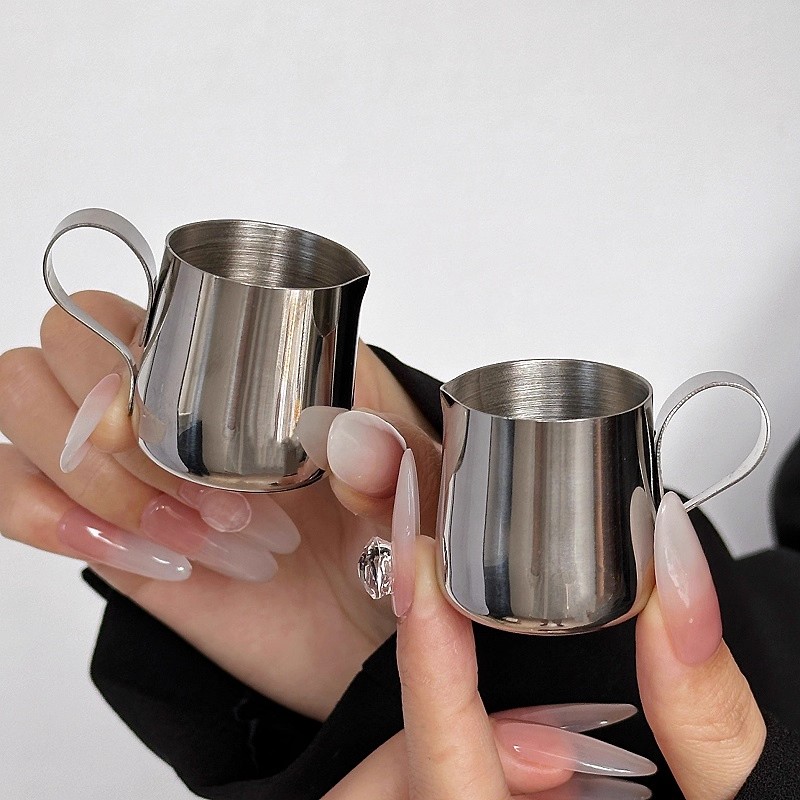 Stainless Steel Milk Frothing  - Barista Milk Jug reseña y precio