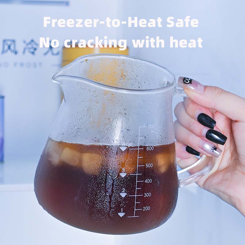 New High Borosilicate 700ml  G - Tea Coffee Pot Set reseña y precio