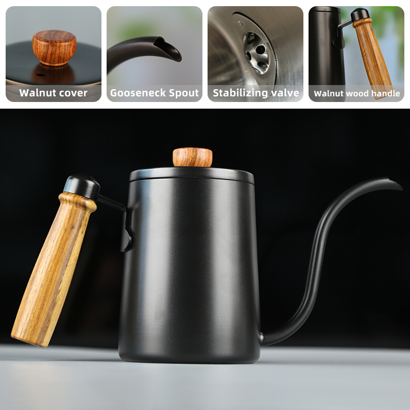 550ML Coffee Pot Milk Frothing - Tea Coffee Pot Set reseña y precio