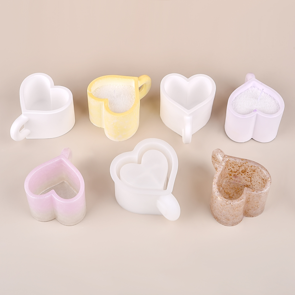 3D Tea Cup Love Silicone Mold  - Coffee Tea Love reseña y precio
