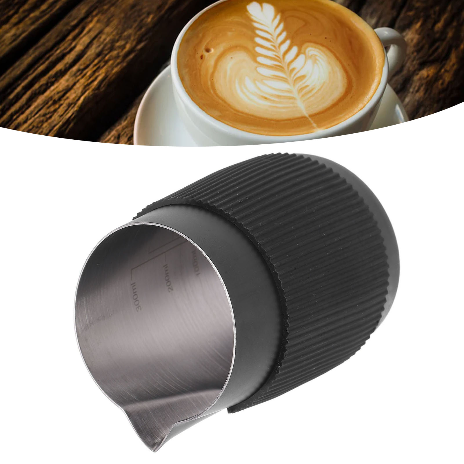 Milk Frothing Pitcher Stainles - Barista Milk Jug reseña y precio