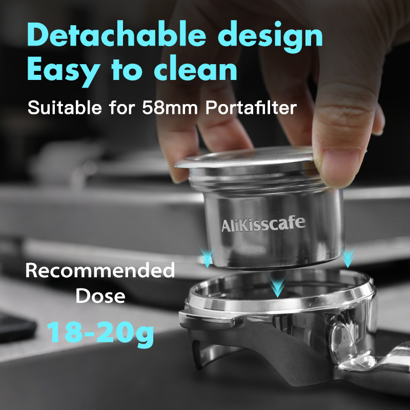 AliKisscafe 58mm to 49mm Step  - Coffee And Tea Filter reseña y precio