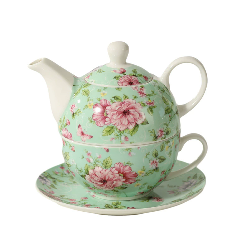 Flower Teapots,Coffee Pot,Moth - Tea Coffee Pot Set reseña y precio