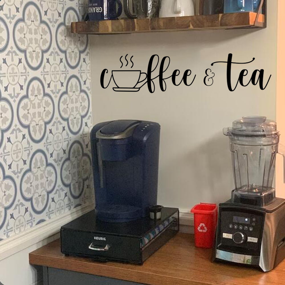 Coffee & Tea Mug Bar Window Wa - Coffee Tea Love reseña y precio