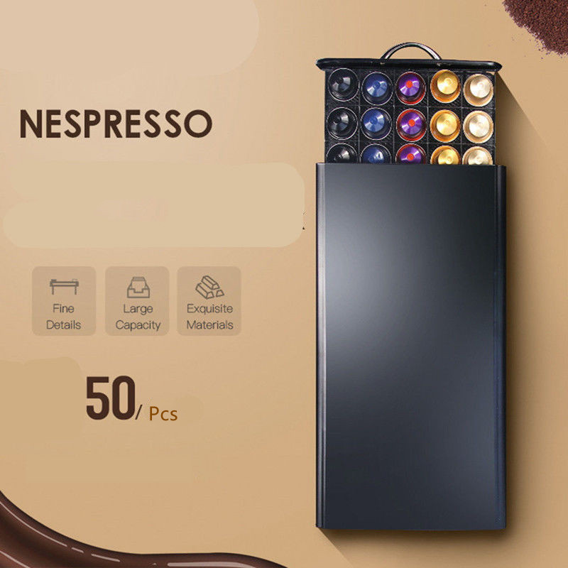 50 Pods Coffee Capsules Organi - Coffee Capsule Holder reseña y precio