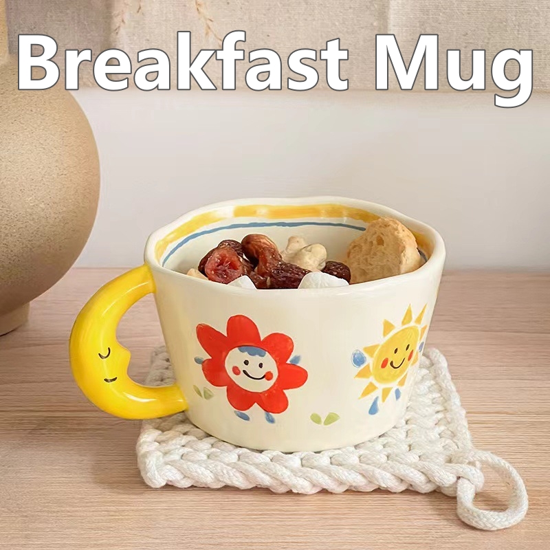 Ceramic Mug Lovely Hand Painte - Coffee Tea Love reseña y precio