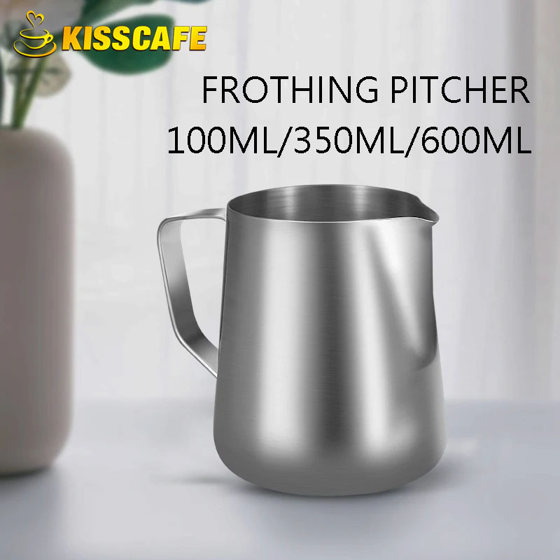 Milk Frother Jug Stainless Ste - Barista Milk Jug reseña y precio