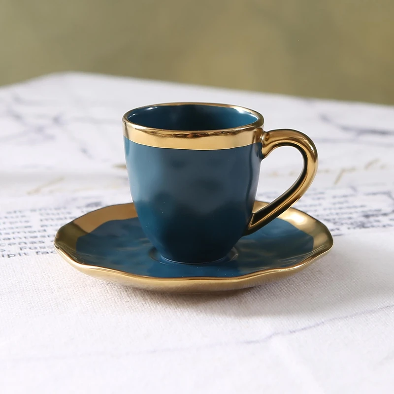 Italian colored glazed ceramic - Tea Coffee Pot Set reseña y precio
