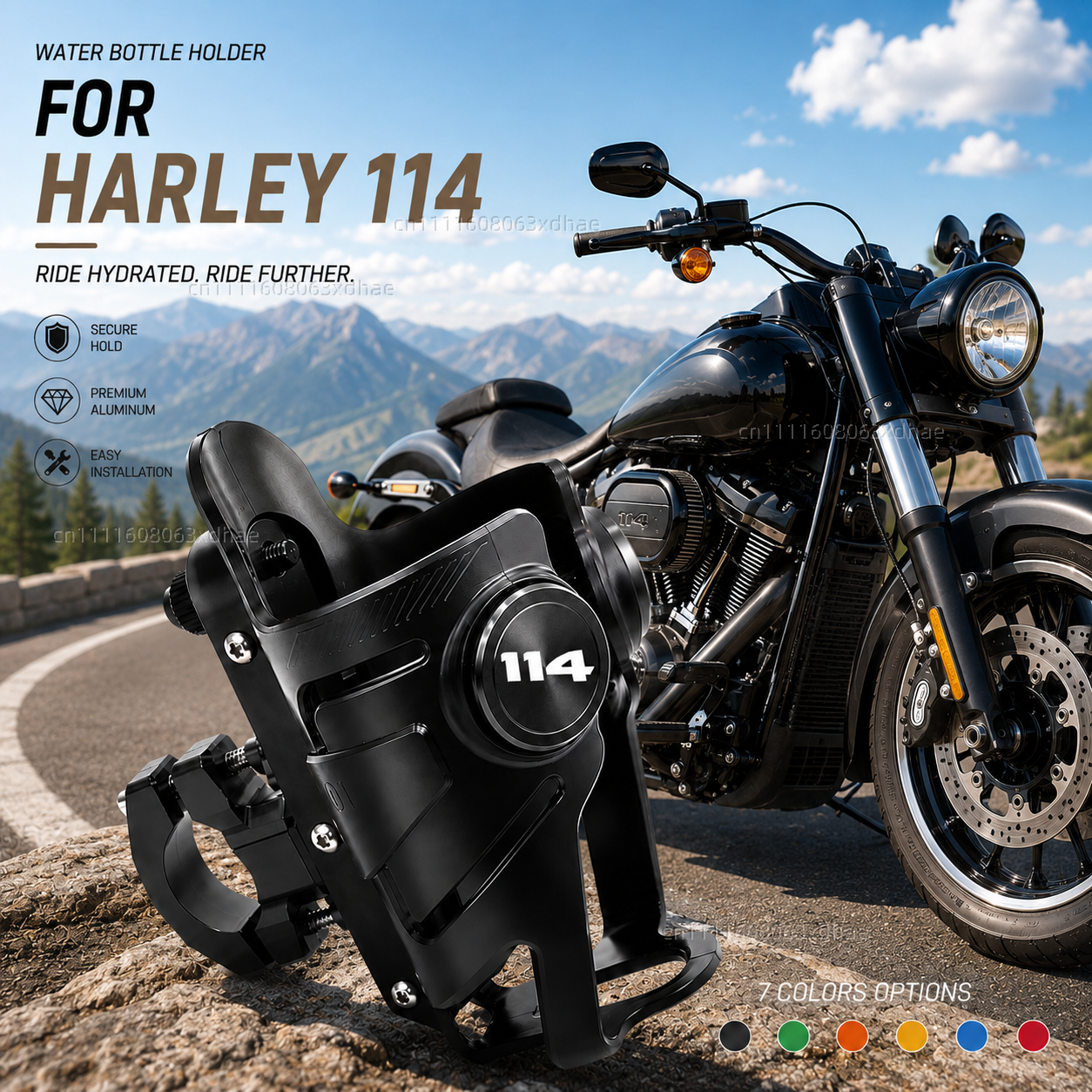 Motorcycle Water Bottle Holder - Coffee Tea Holders reseña y precio