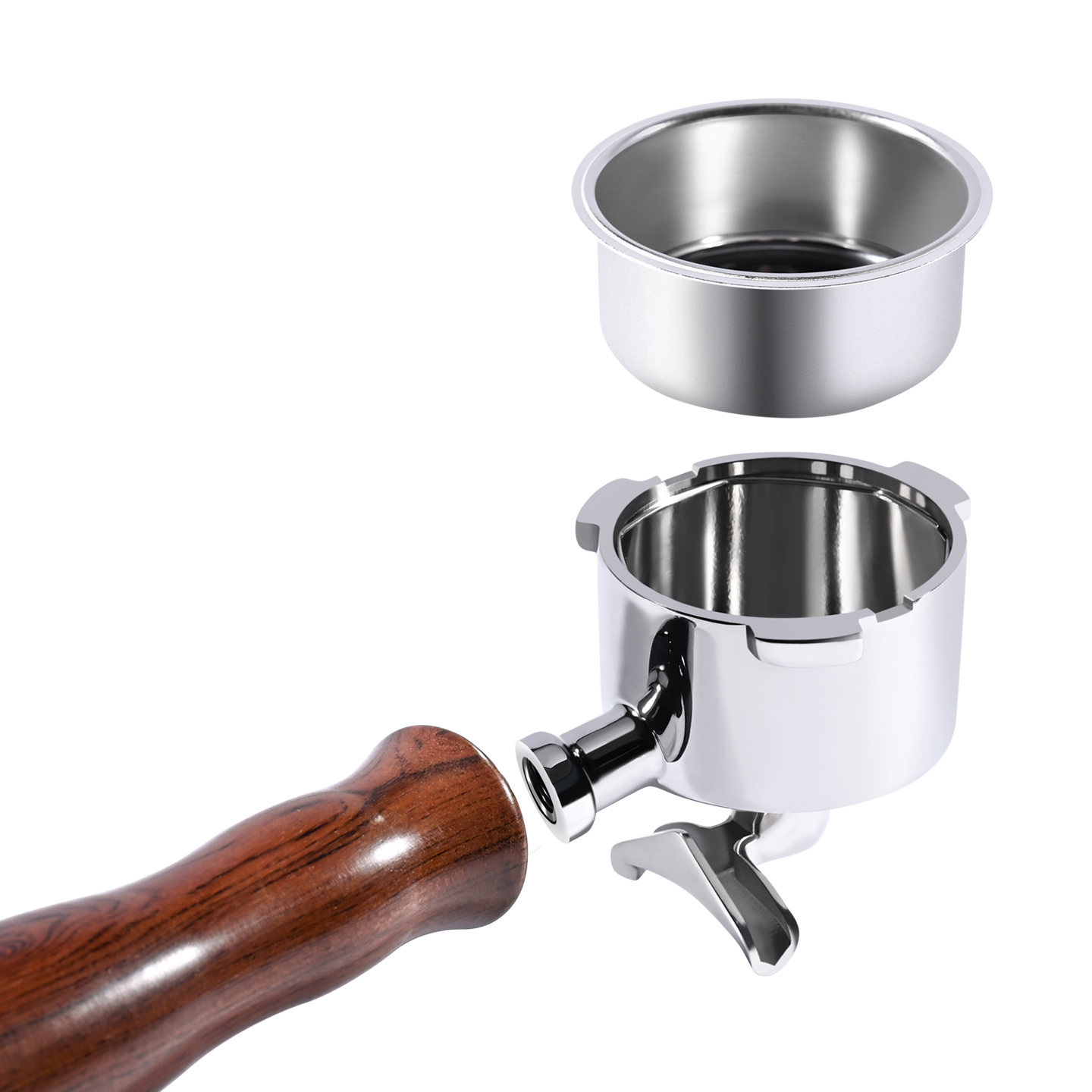 51mm Double Spout Coffee Porta - Coffee And Tea Filter reseña y precio