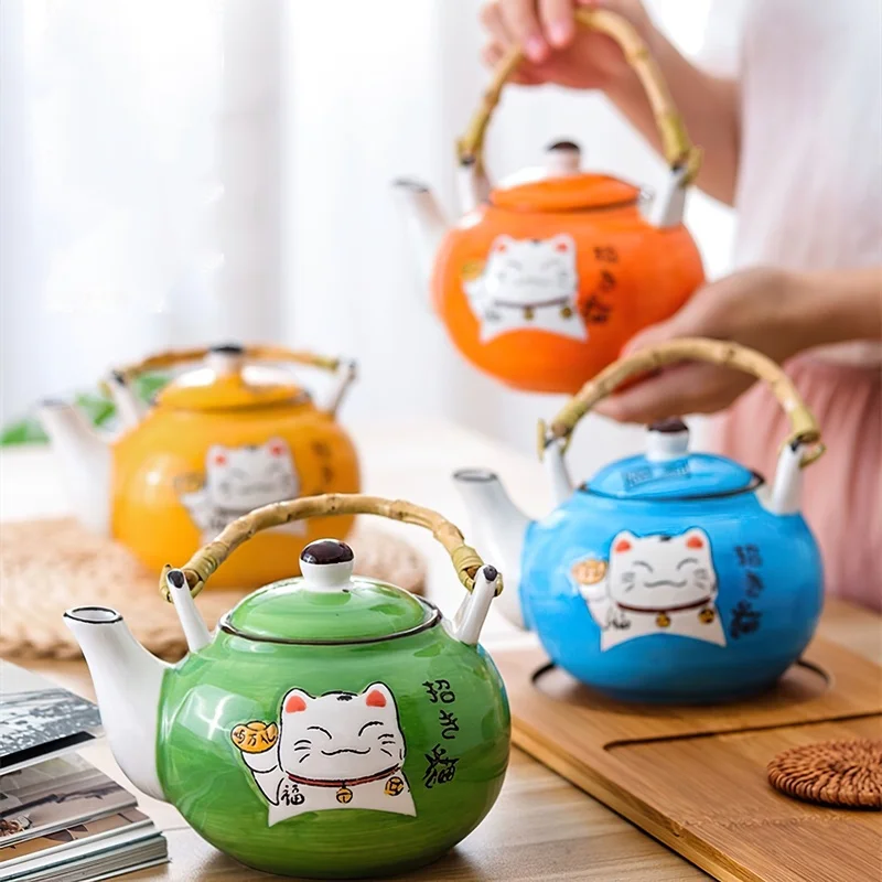 Japan Creative Multicolor Cart - Tea Coffee Pot Set reseña y precio