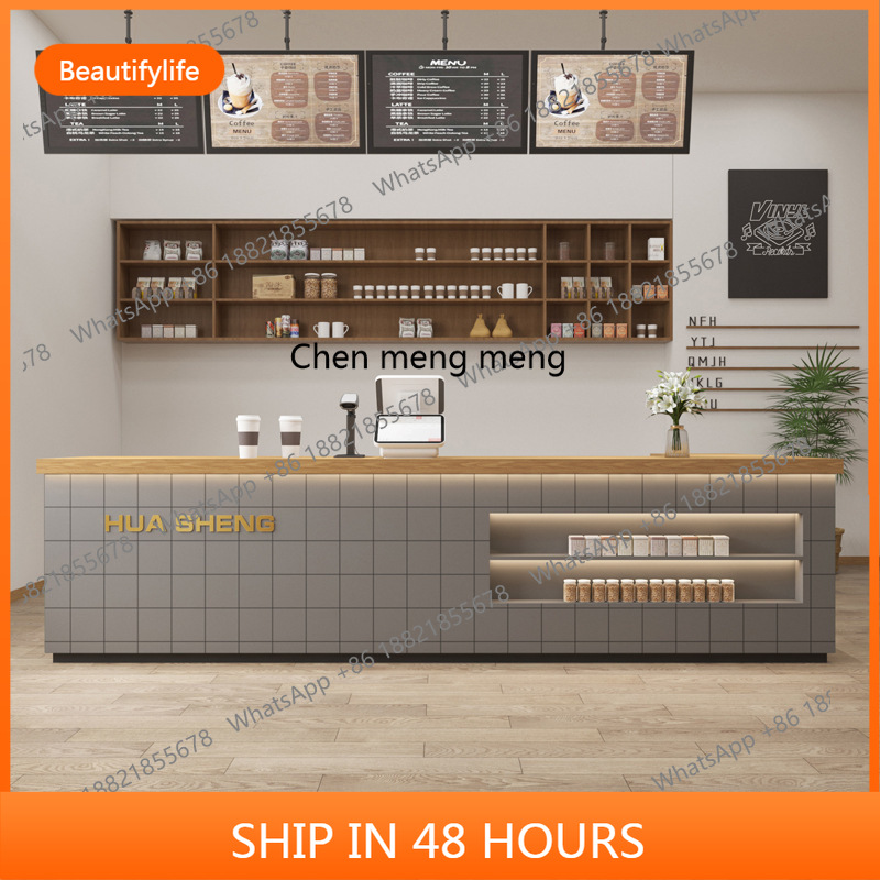 Coffee milk tea shop checkout  - Coffee Tea Shop reseña y precio