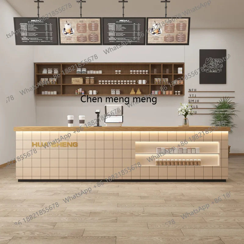 Coffee milk tea shop checkout  - Coffee Tea Shop reseña y precio