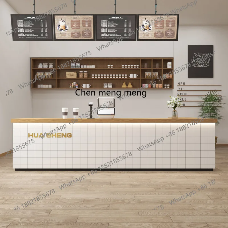 Coffee milk tea shop checkout  - Coffee Tea Shop reseña y precio