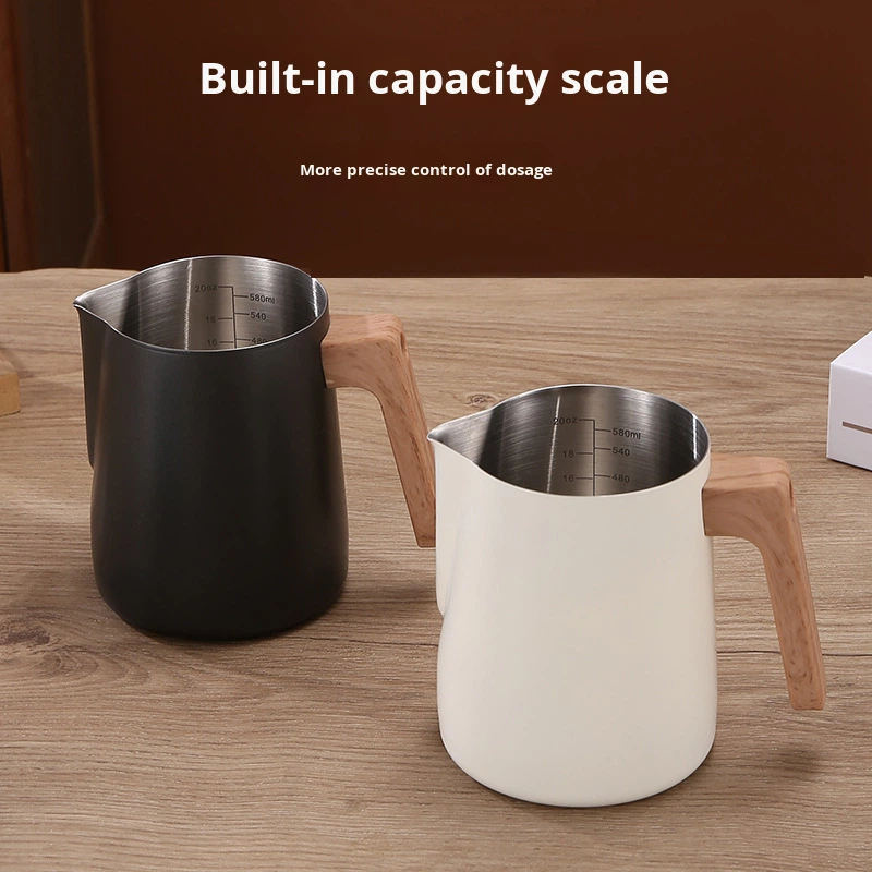 Coffee Milk Frothing Pitcher J - Barista Milk Jug reseña y precio