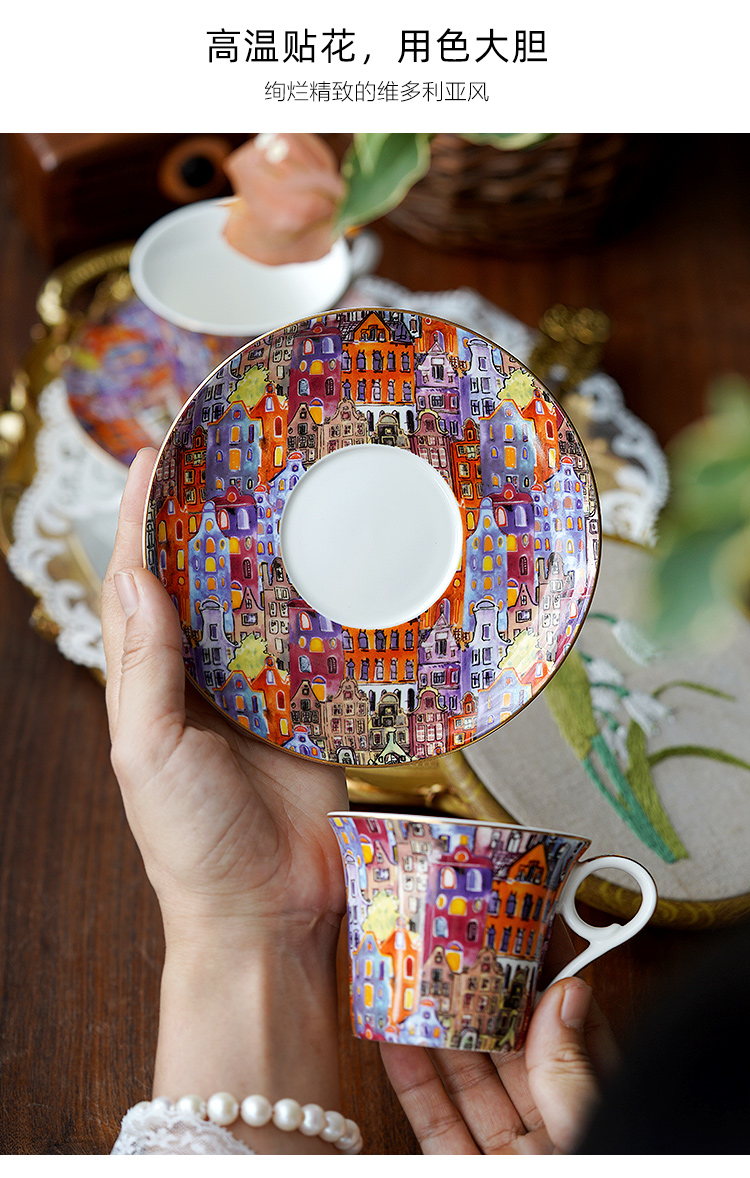Exquisite high-end English aft - Tea Coffee Pot Set reseña y precio