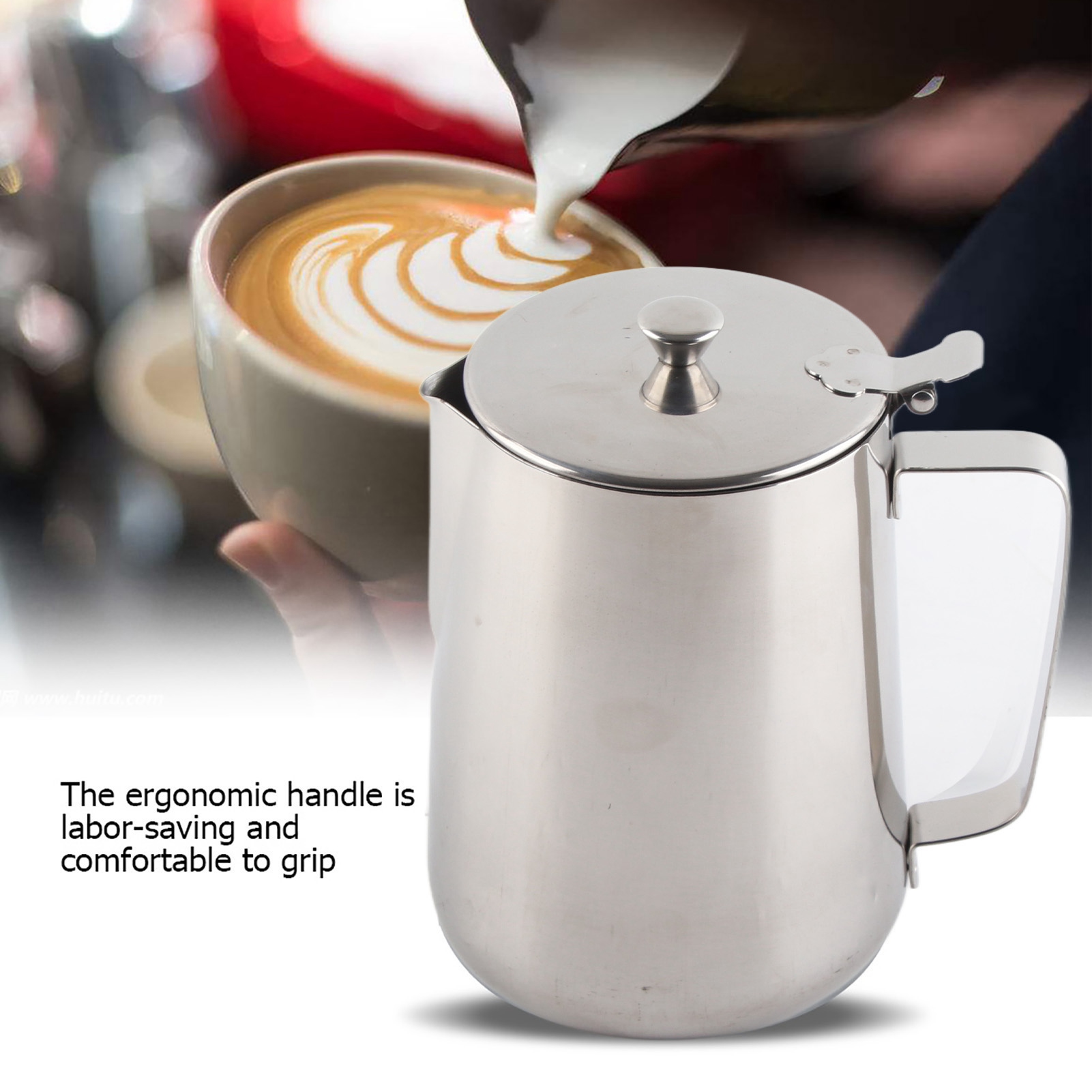 Stainless Steel Mug Stainless  - Barista Milk Jug reseña y precio