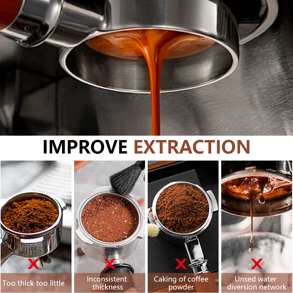 51mm Coffee Bottomless Portafi - Coffee And Tea Filter reseña y precio