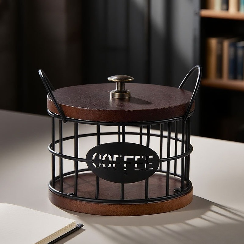 Coffee Storage Basket Coffee C - Coffee Capsule Holder reseña y precio