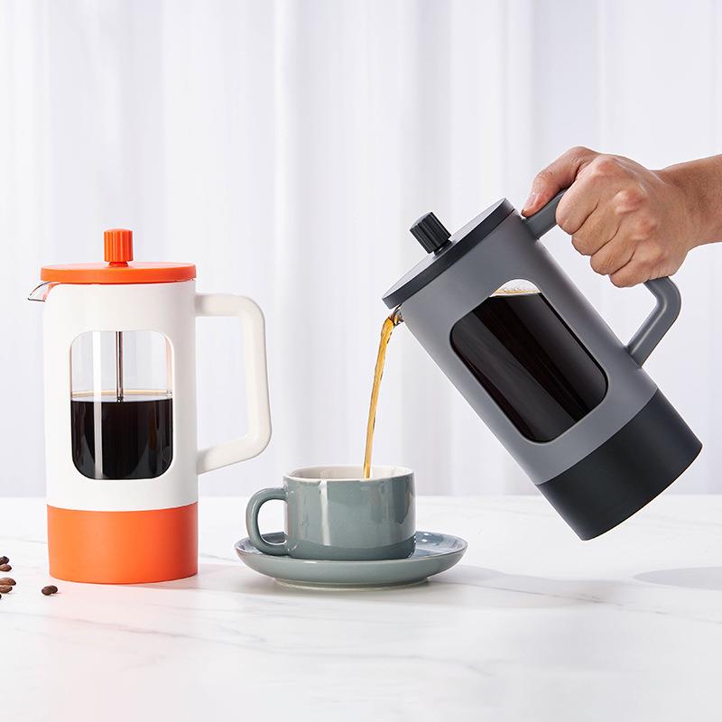 High Borosilie Glass French Pr - Coffee And Tea Filter reseña y precio