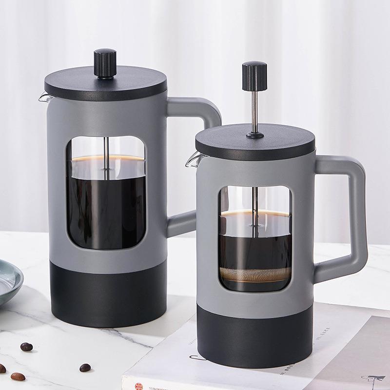 High Borosilie Glass French Pr - Coffee And Tea Filter reseña y precio
