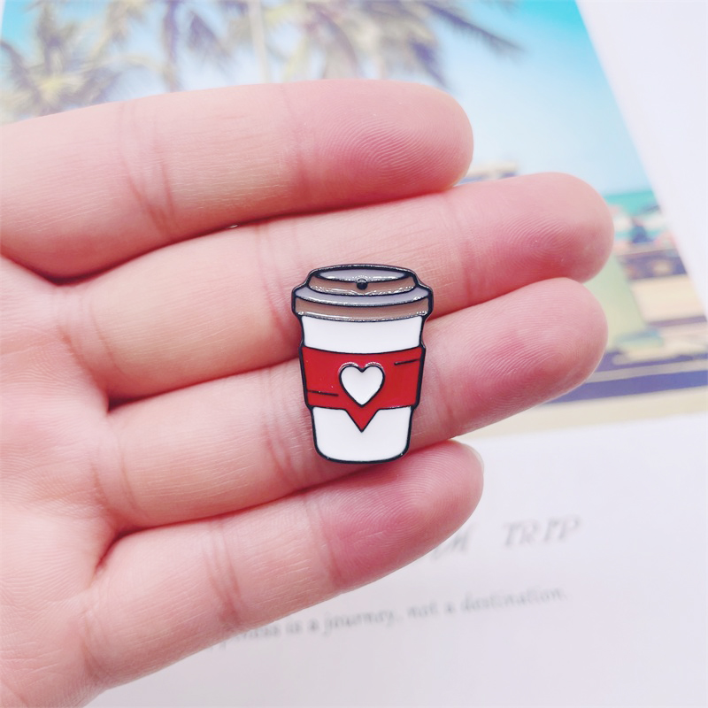 Cartoon Cute Red Milk Tea Cup  - Coffee Tea Love reseña y precio