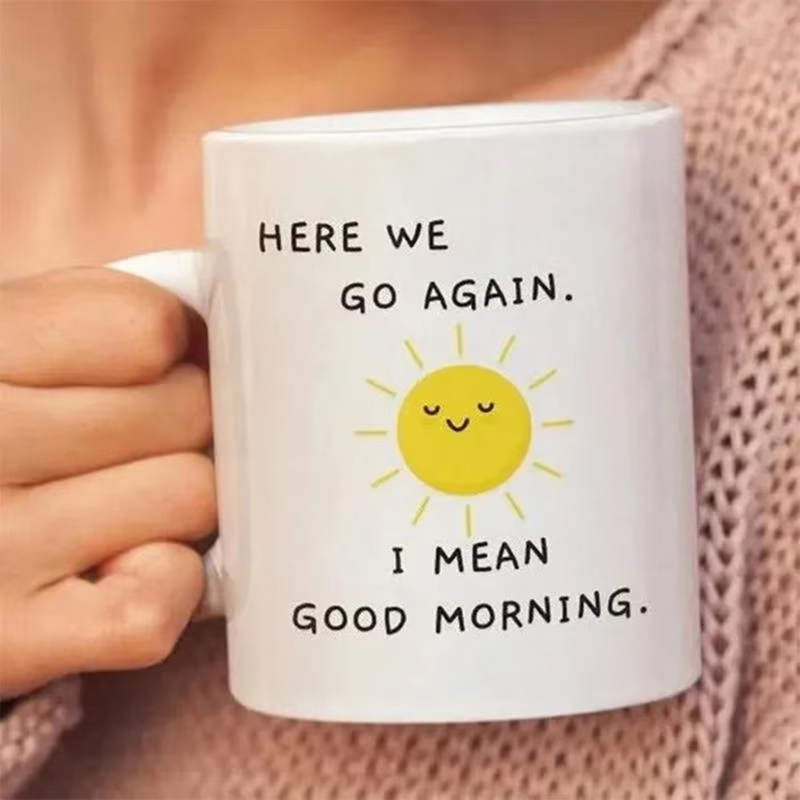 Coffee Cup Funny Sarcastic Fun - Coffee Tea Good Morning reseña y precio